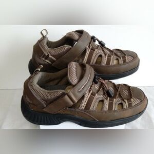 Orthofeet Clearwater Tan Adventure Sandals size 13